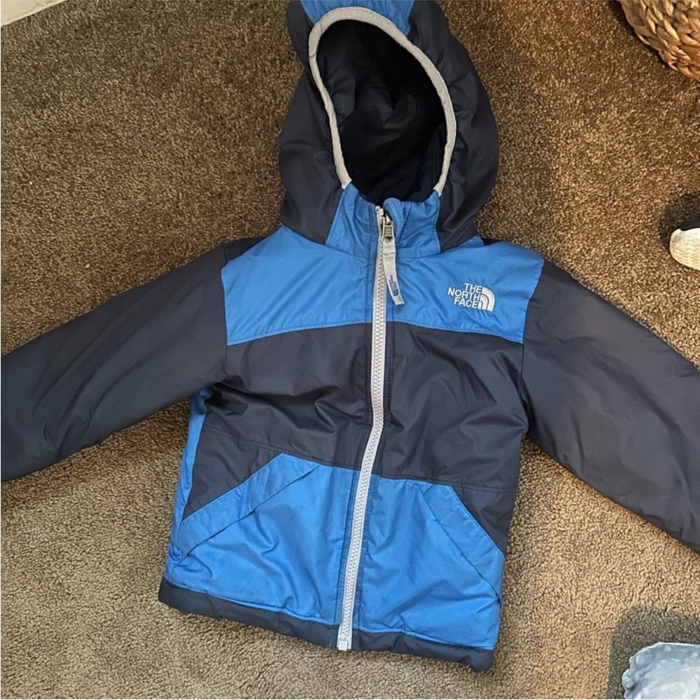 The North Face Two-Tone Blue and Black Jacket